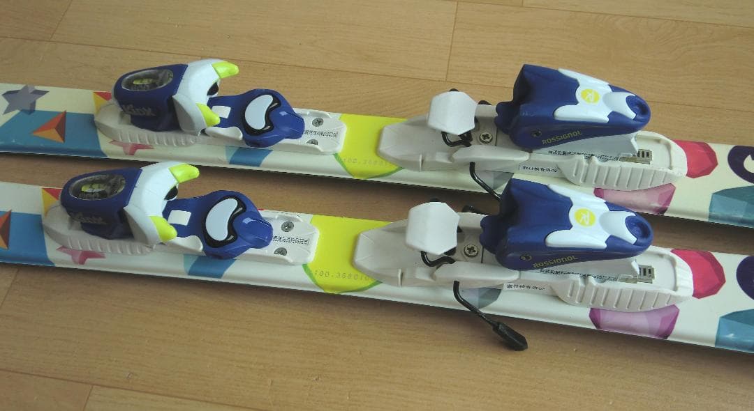 ■■送料無料■SLQ＋Hart■子供用スキーセット■板110/靴21■WAX済■