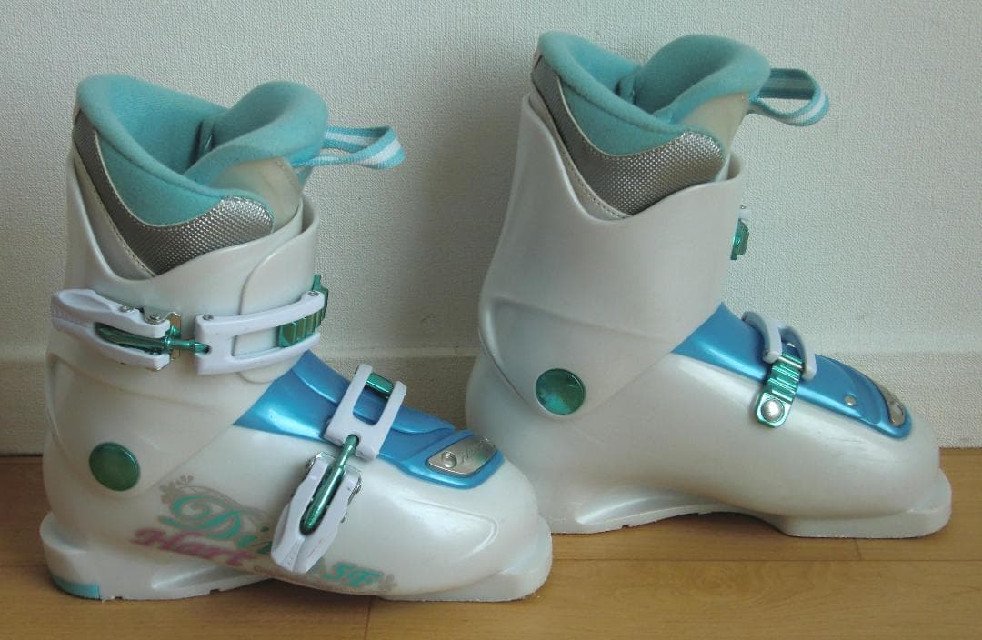 ■■送料無料■SLQ＋Hart■子供用スキーセット■板110/靴21■WAX済■