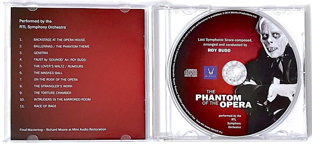 廃盤 限定盤 CD オペラの怪人 オリジナル・サウンドトラック ロイ・バッド