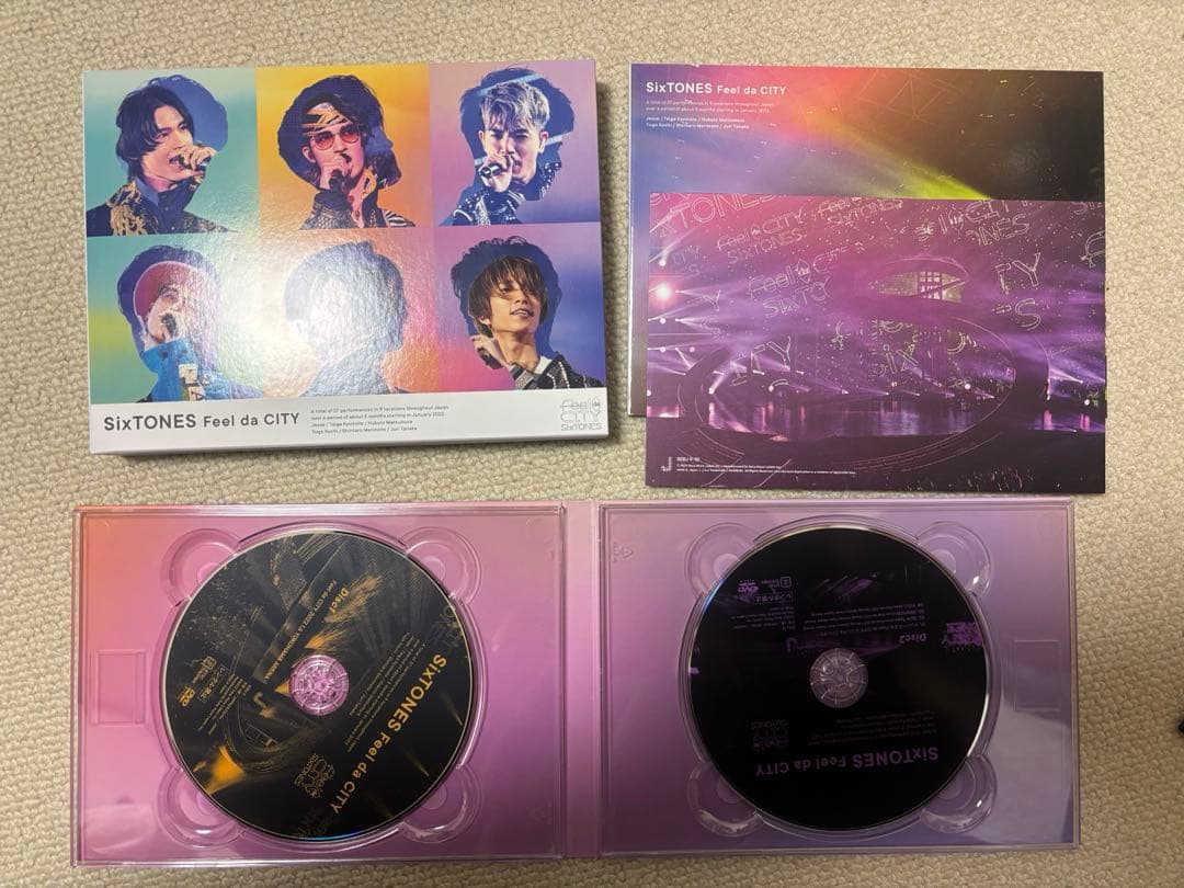 SixTONES ライブDVD まとめ売り