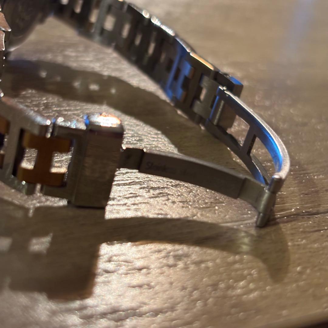 エルメス クリッパー CL4.220 レディース 白文字盤 コンビ クォーツ