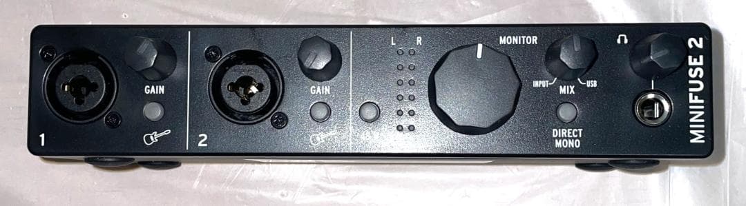 ARTURIA MiniFuse 2 オーディオインターフェース