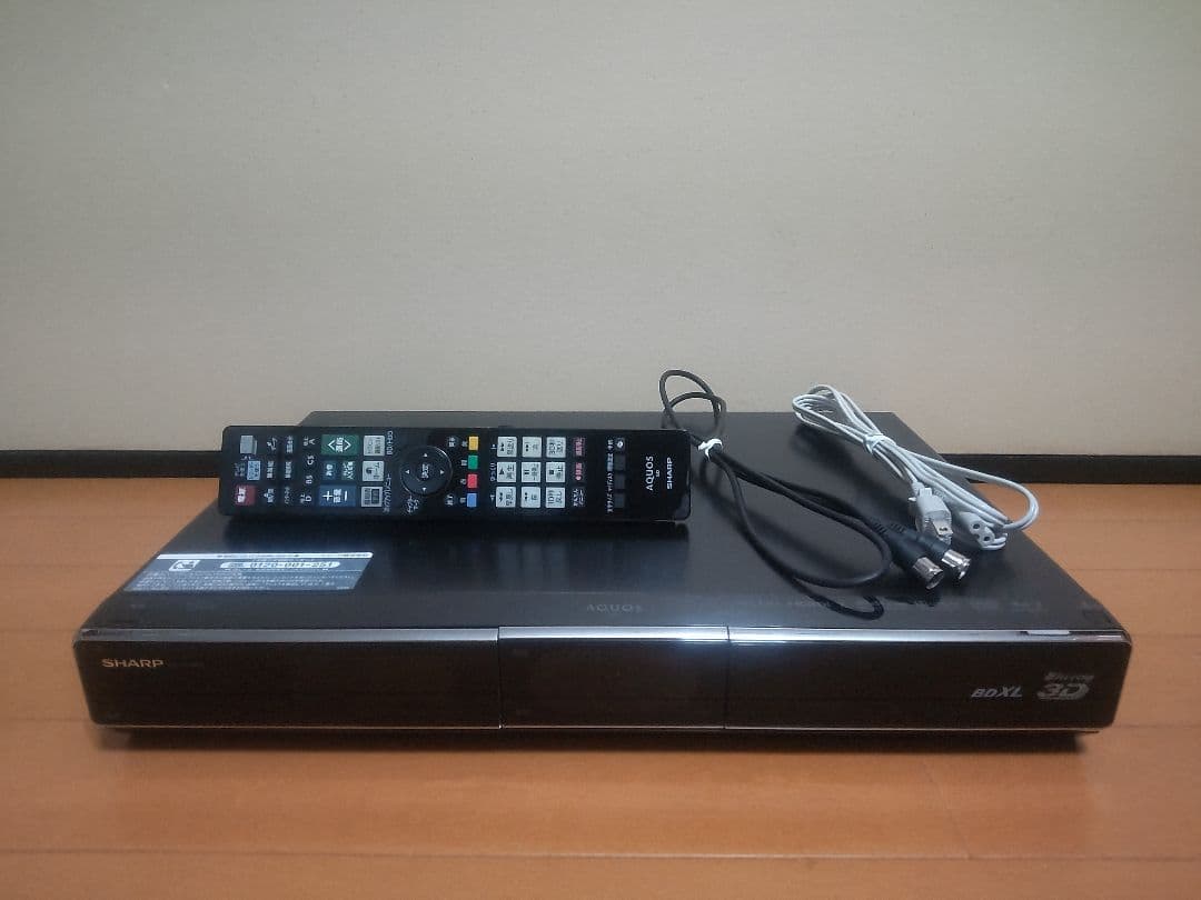 シャープ　AQUOS　BD―HDW63 320GB→1TB プチメンテ済み