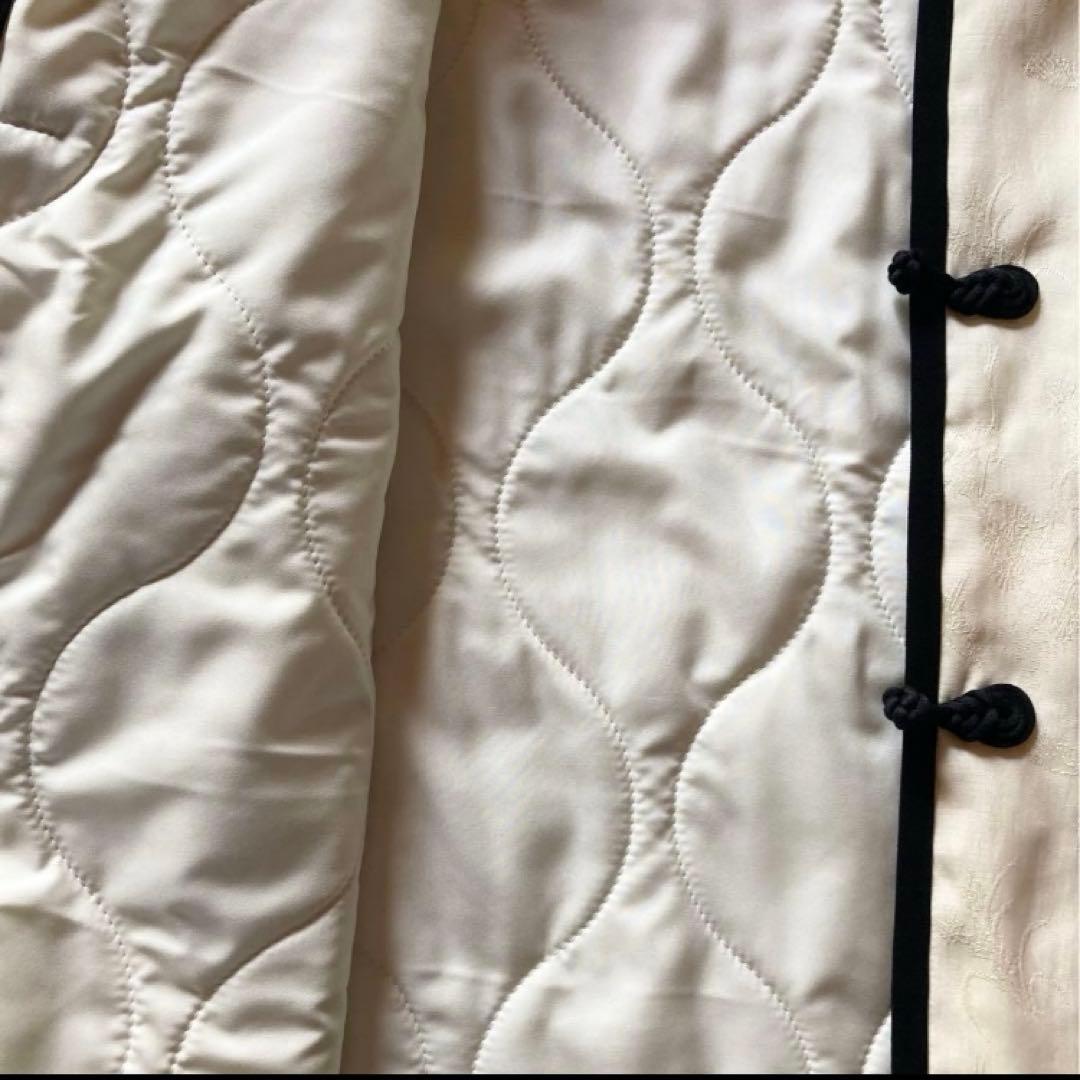 【試着のみ】2023SS mame kurogouchi 鶴チャイナジャケット