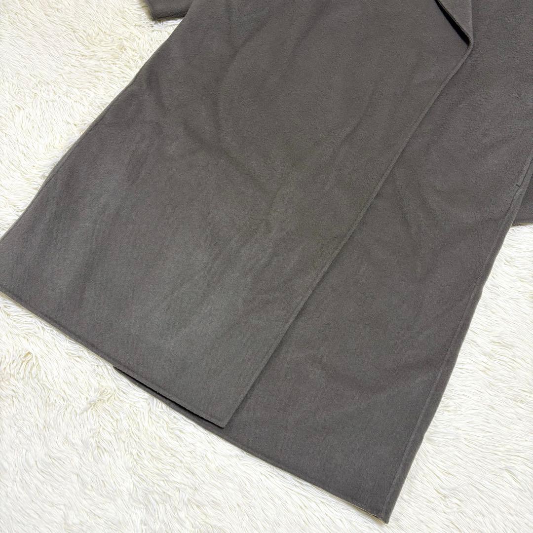 希少 プルミエアロンディスモン ダブルビーバー　ショール リバーコート 36