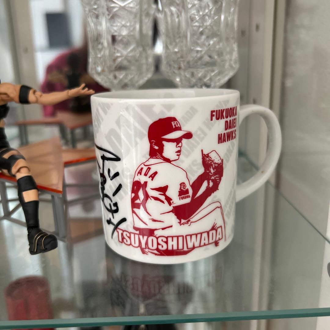 和田毅 マグカップ 福岡ソフトバンクホークス　ダイエーホークス