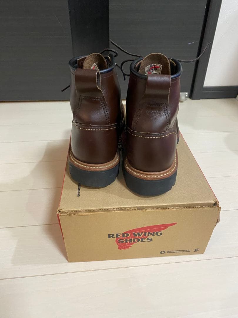 RED WING SHOES ラインマン ブラウン