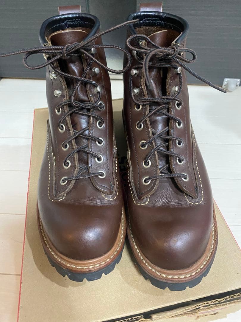 RED WING SHOES ラインマン ブラウン