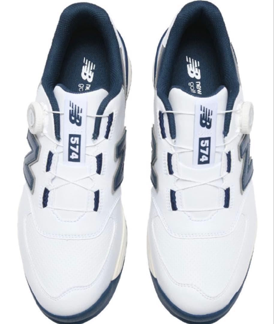 新品 ニューバランス 574 シリーズ ゴルフシューズ ボア 26cm