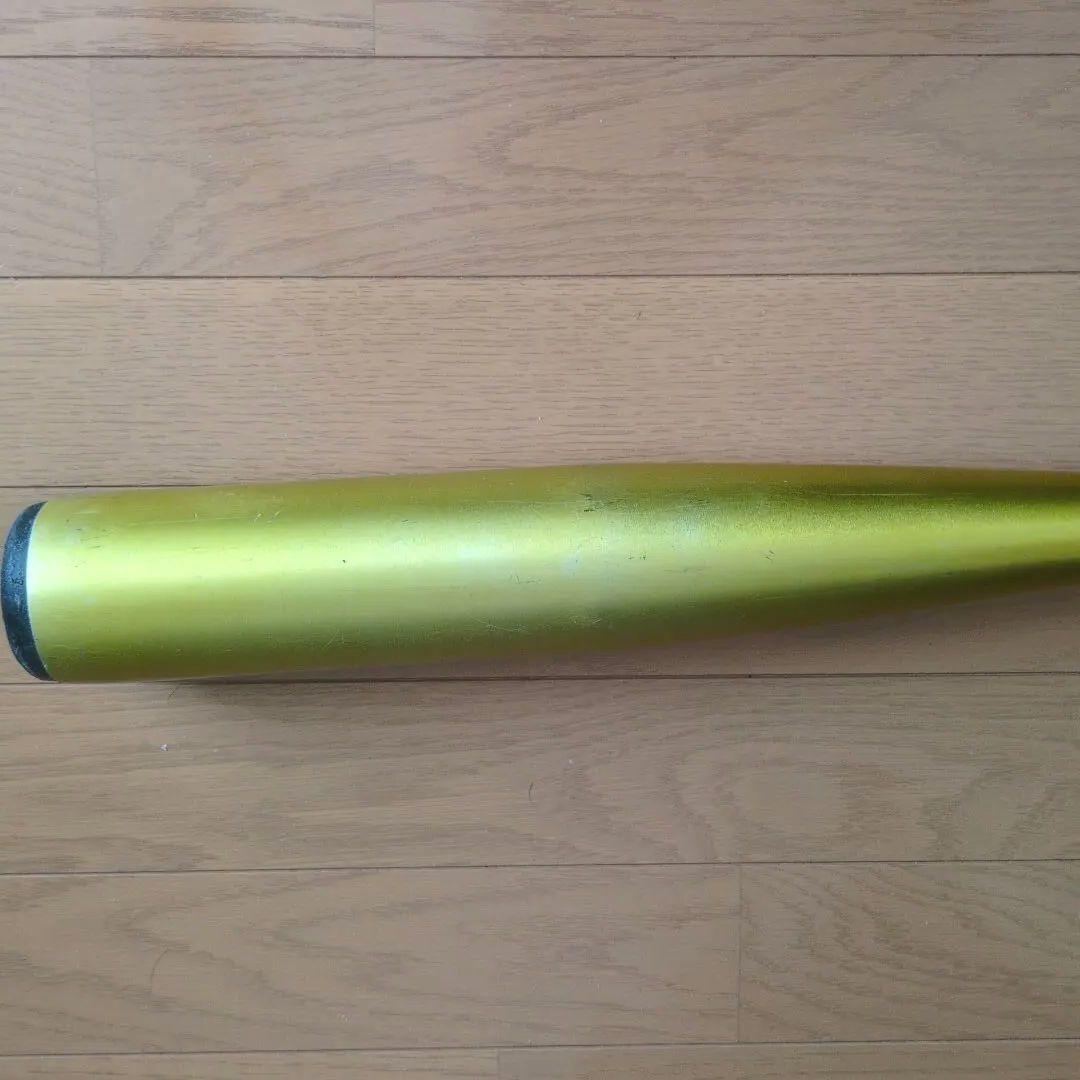 中学硬式金属製バット ゼットパワ ー2nd（83cm）イエローゴールド