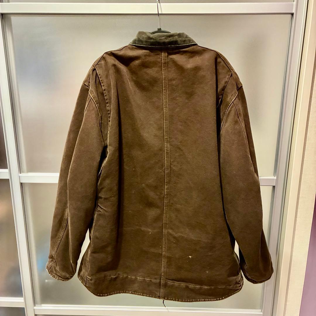 雰囲気抜群 ヴィンテージ 90S Carhartt リッジコート ブラウン XL