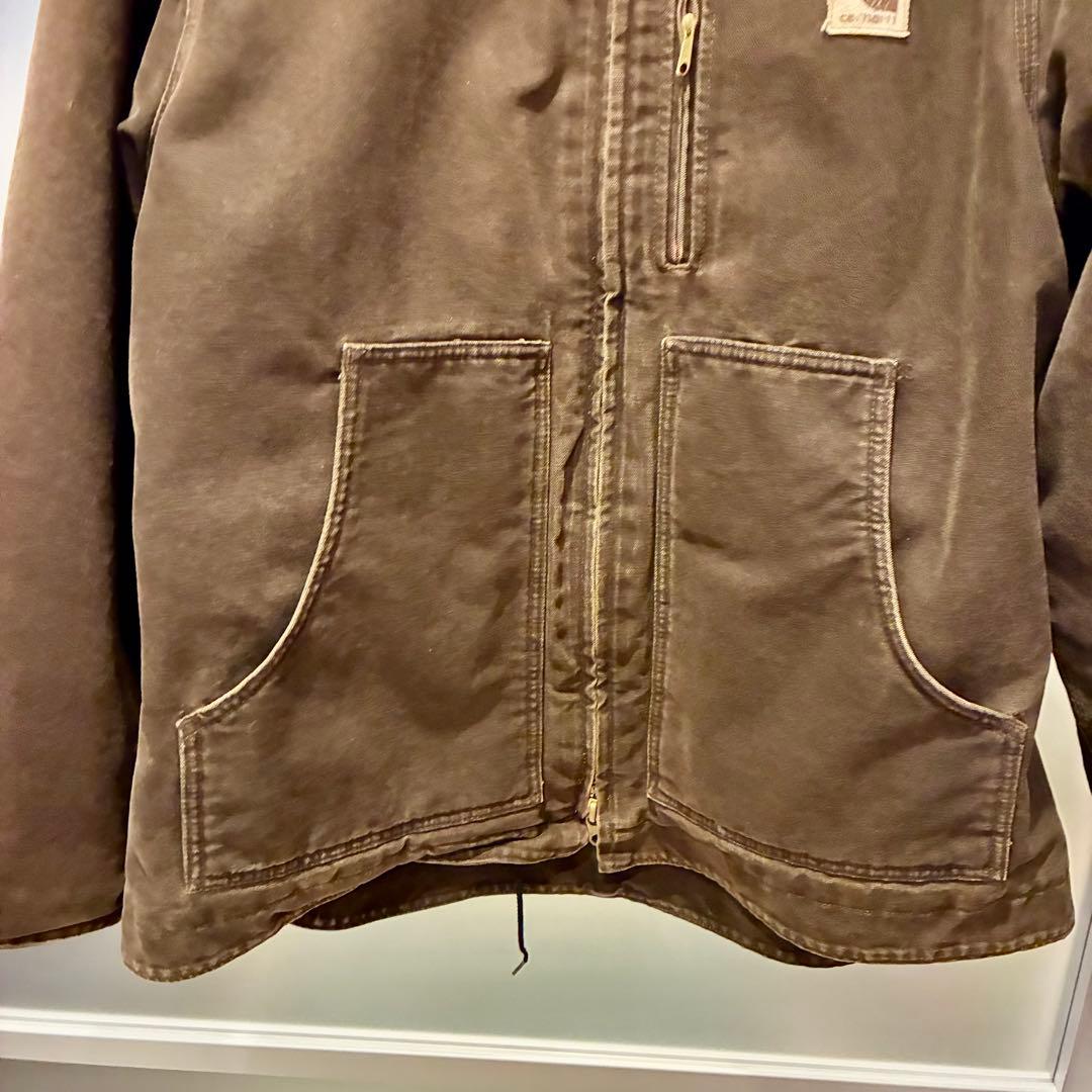 雰囲気抜群 ヴィンテージ 90S Carhartt リッジコート ブラウン XL