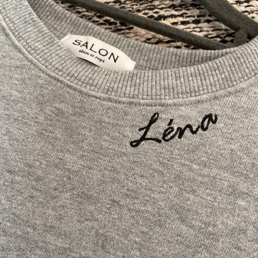 SALON adam et rope' 【WEB限定】Lenaロゴ刺繍スウェット