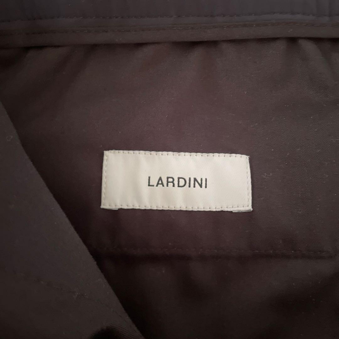 LARDINI ラルディーニ　ネイビーストレッチトラウザーズ