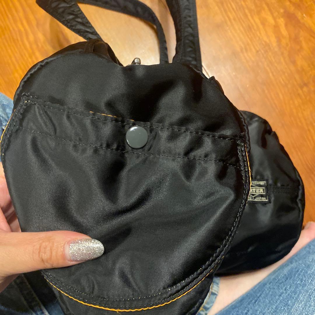 ポーター　タンカー　ボストンバッグ、ドラムバッグ、超美品、黒、ミニボストン