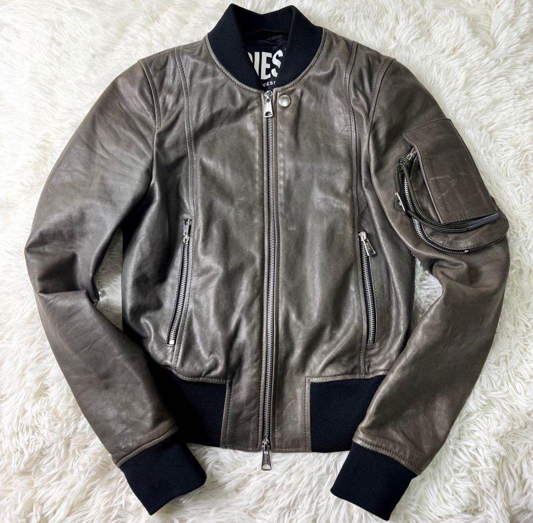 ジェリーさん専用　DIESEL L-ELIA レザージャケット MA-1