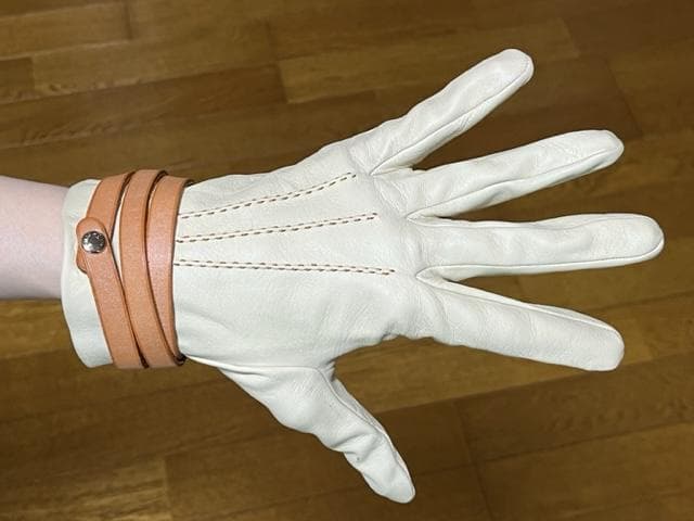 b*y様 【エルメス/Hermes】レディース革手袋（美品）