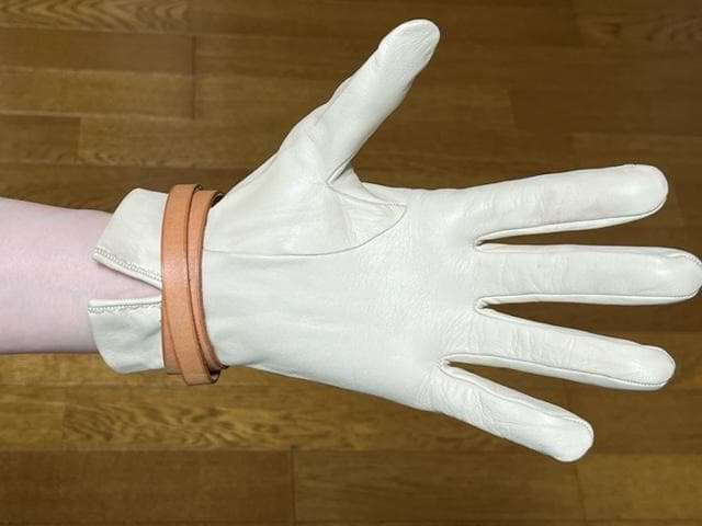 b*y様 【エルメス/Hermes】レディース革手袋（美品）