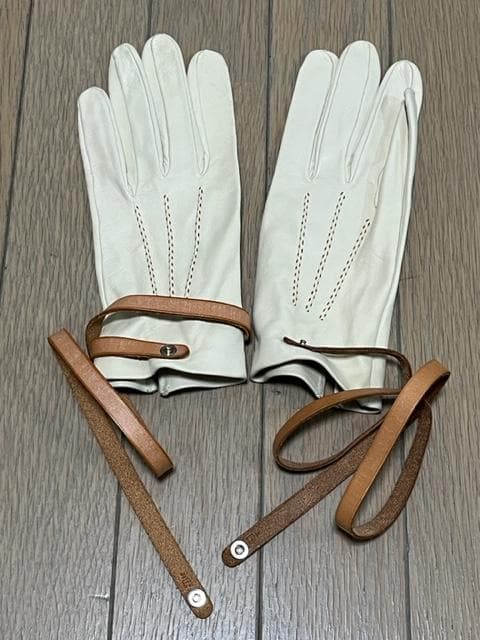 b*y様 【エルメス/Hermes】レディース革手袋（美品）