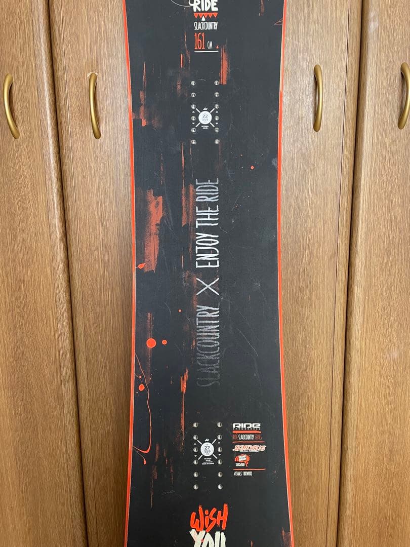 RIDE SLACKCOUNTRY、SALOMON HOLOGRAM 3点セット