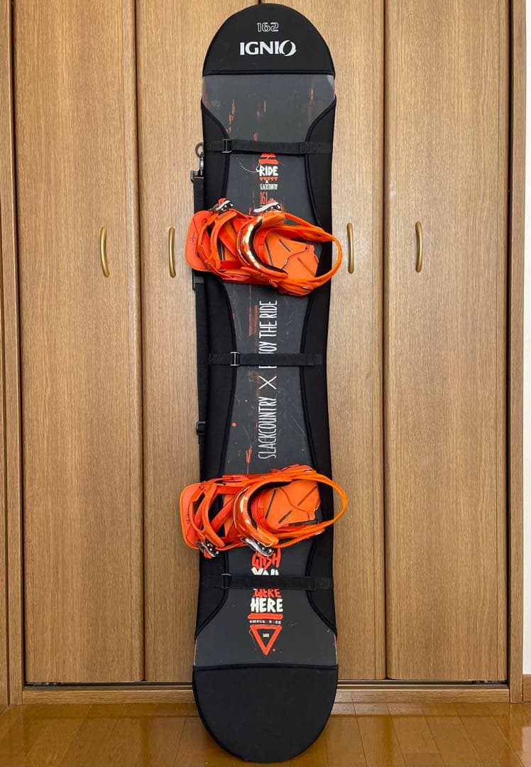 RIDE SLACKCOUNTRY、SALOMON HOLOGRAM 3点セット