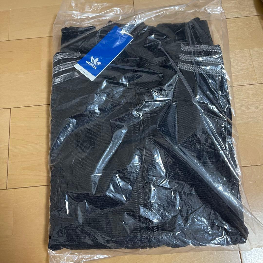 新品4XL】アディダス　デニムジャケットファイヤーバードトラックげんじ