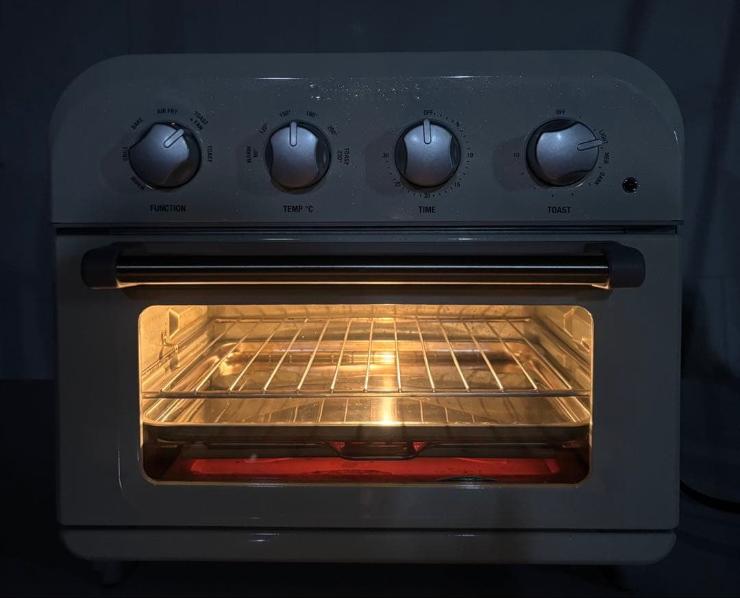 2023年製 cuisinart エアフライオーブントースター クイジナート 白