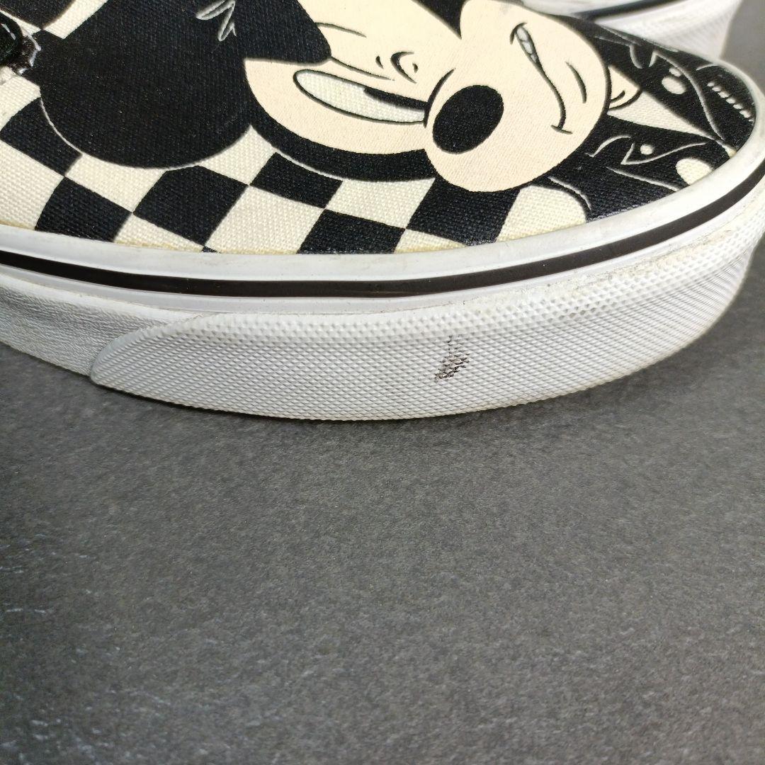 VANS ミッキー ミニー スリッポン　25cm コラボ　ファイヤー