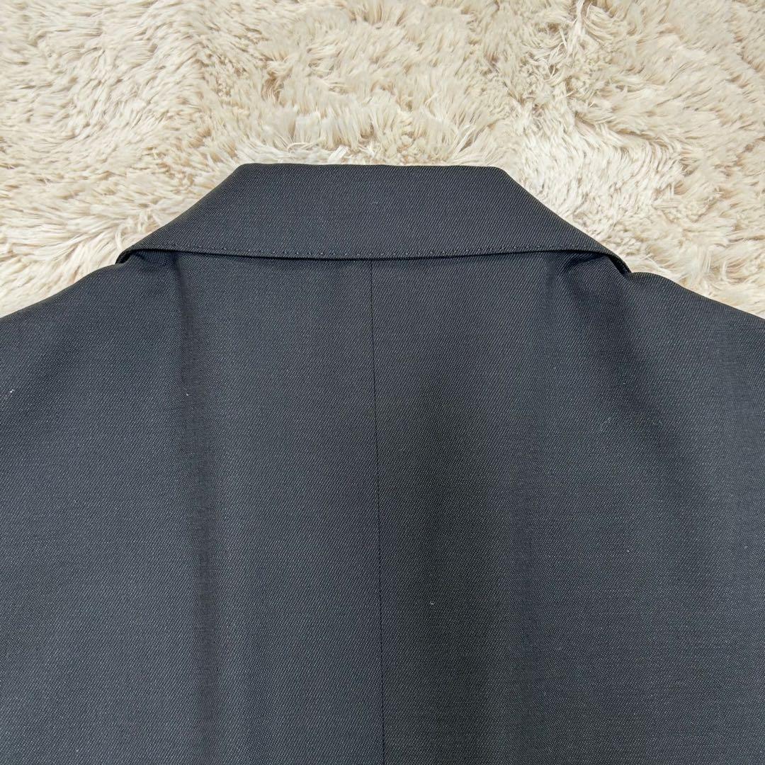 美品 近年モデル JPRESS スーツ グレー AB7 セットアップ シルク混