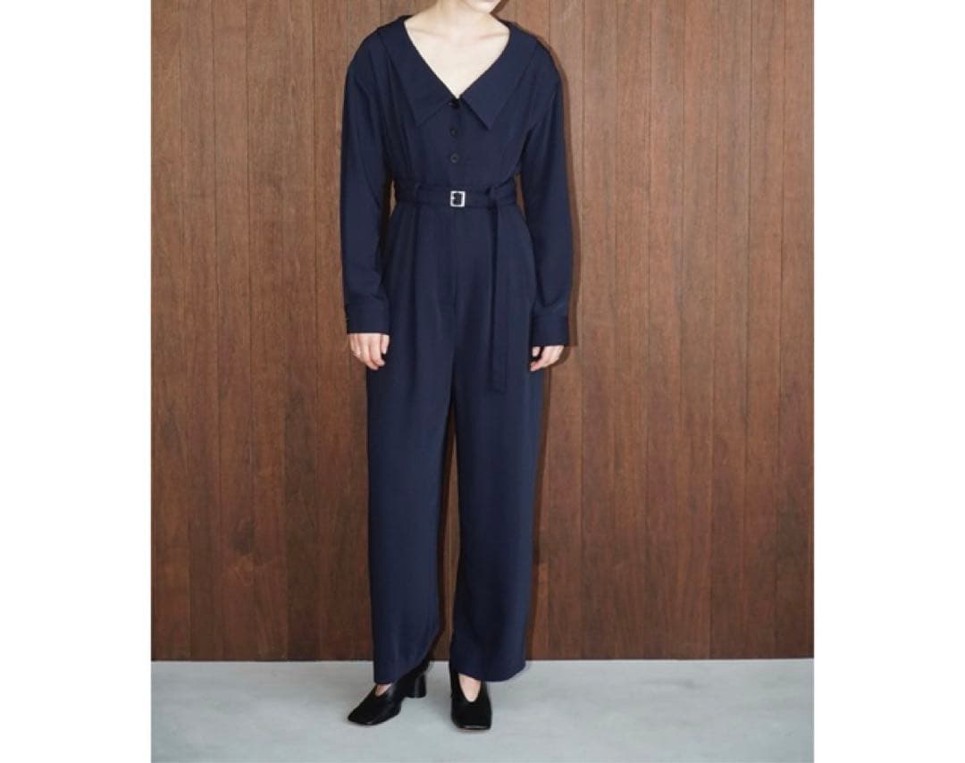 大人気　完売　CLANE クラネ　2WAYフラットカラー　オールインワン　結婚式