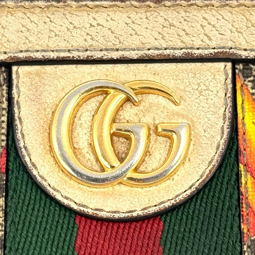 Gucci Marmont flora Wallet 523154 フローラ