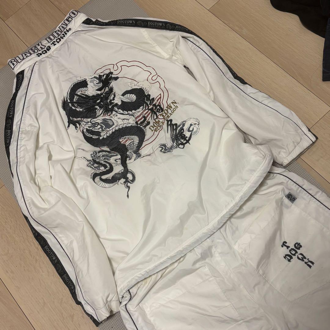 DOG TOWN ナイロン ジャージ 上下 セットアップ ジャケット XL