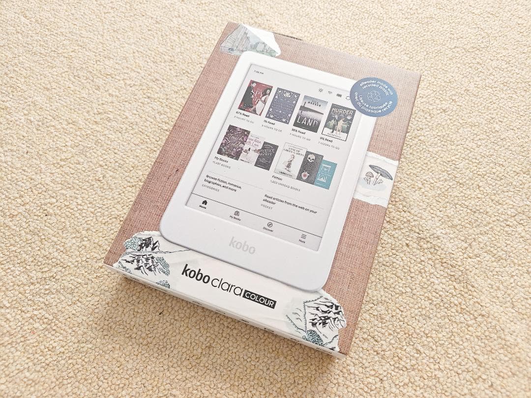 【新品】 Kobo Clara Colour ホワイト（6インチ・カラー対応）