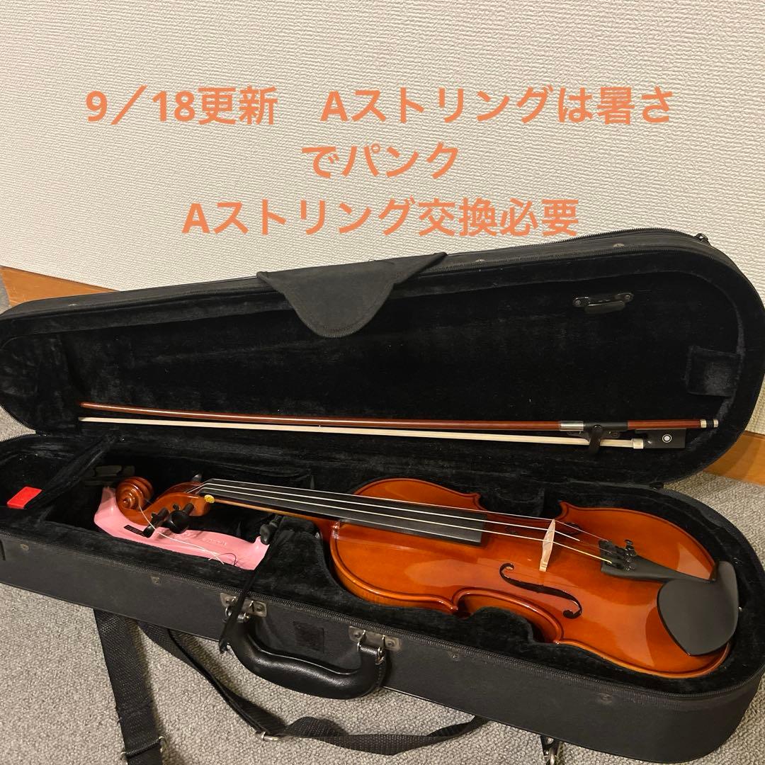 【美品】カルロジョルダーノ　バイオリンセット　VS-1　3/4