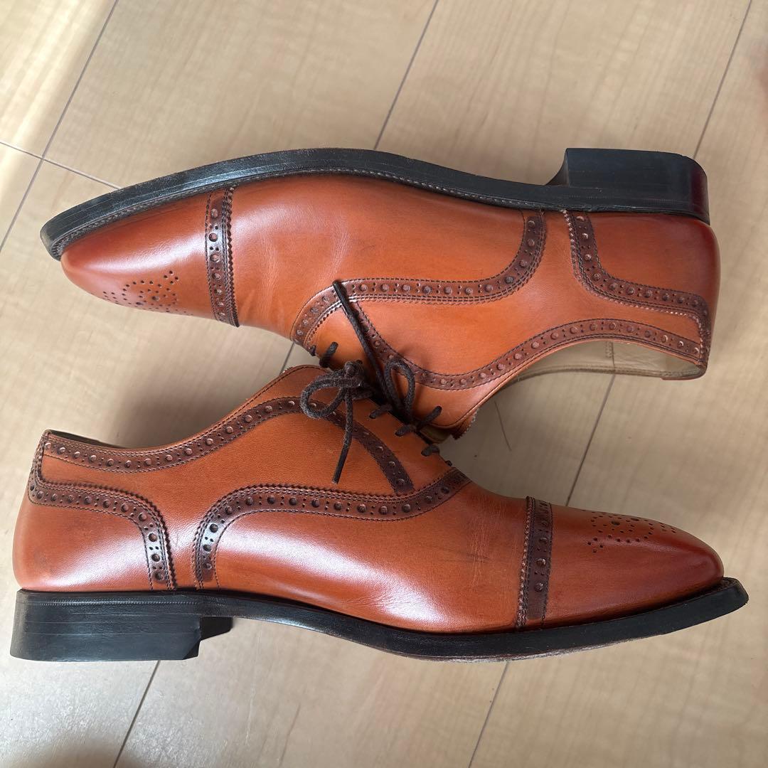 【美品】スコッチグレイン　インペリアルⅢ　ブラウン　25cm