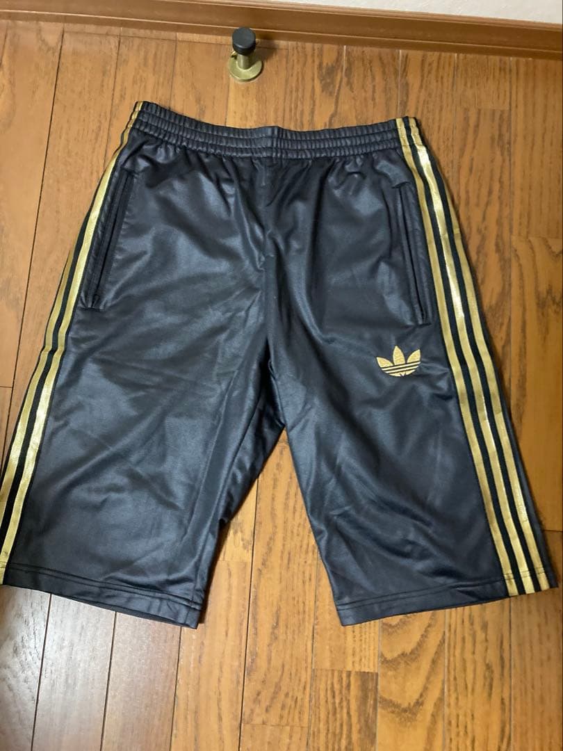 adidas ジャージ　黒金　ファイアーバード　上下下3点セット