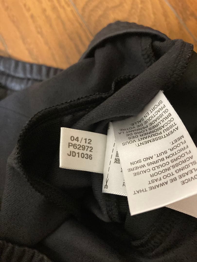 adidas ジャージ　黒金　ファイアーバード　上下下3点セット