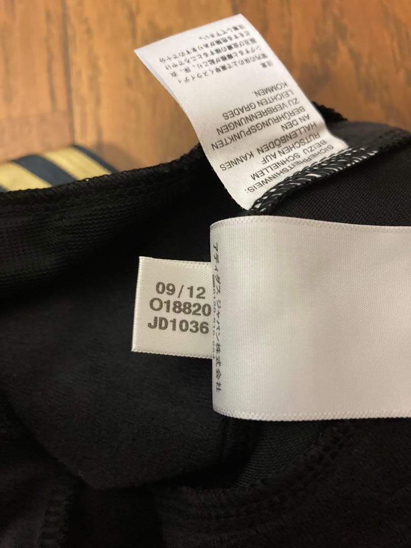 adidas ジャージ　黒金　ファイアーバード　上下下3点セット