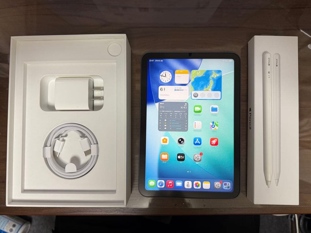 iPad mini 256GB 第６世代 Wi-Fi 純正ペン付き