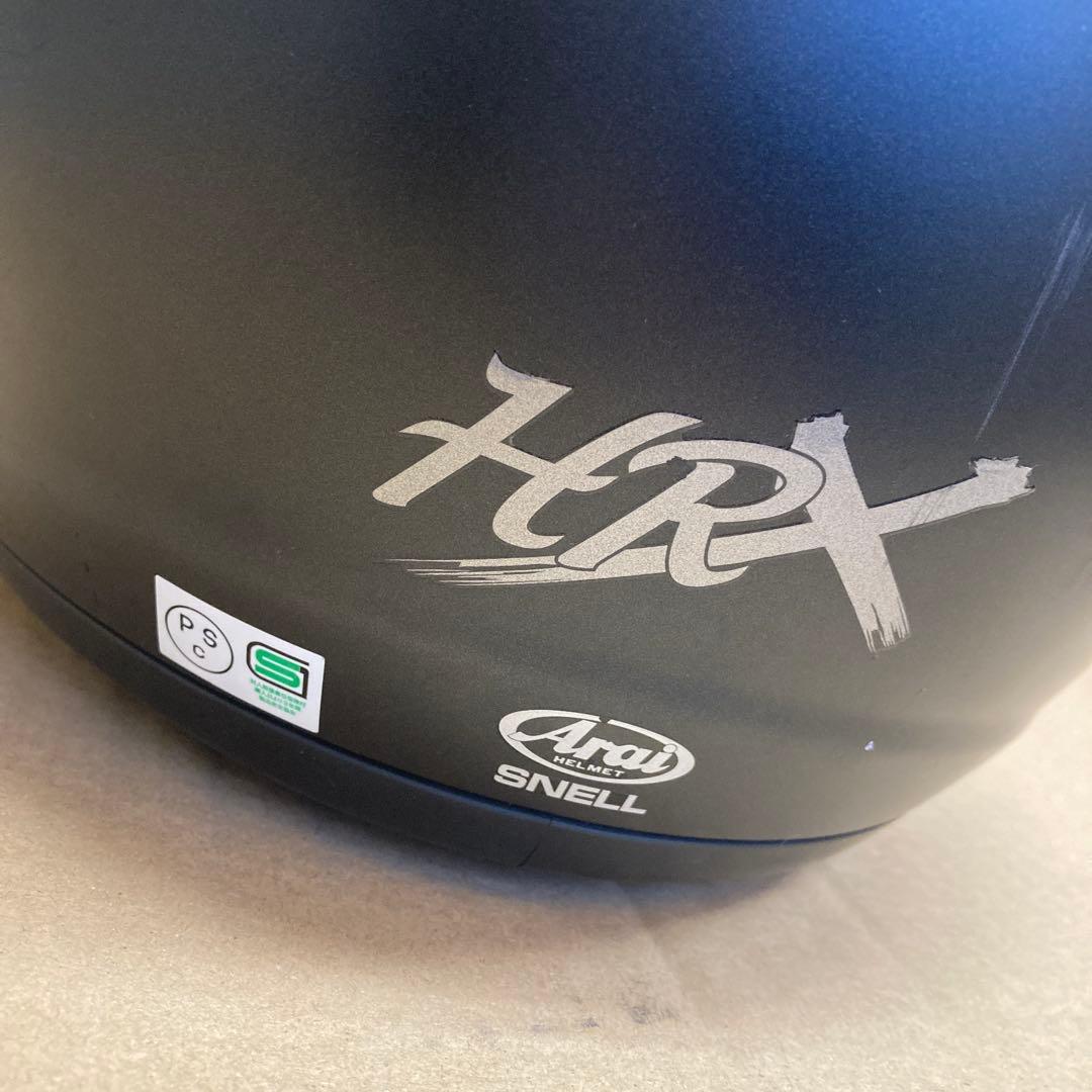 Arai HRX フルフェイスヘルメット マットブラック　59〜60cm