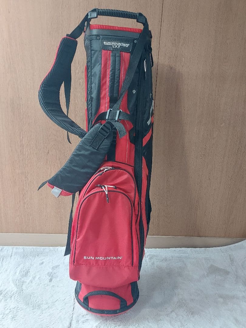 美品 訳有格安〈SUN MOUNTAIN〉超軽量キャディバッグ サンマウンテン