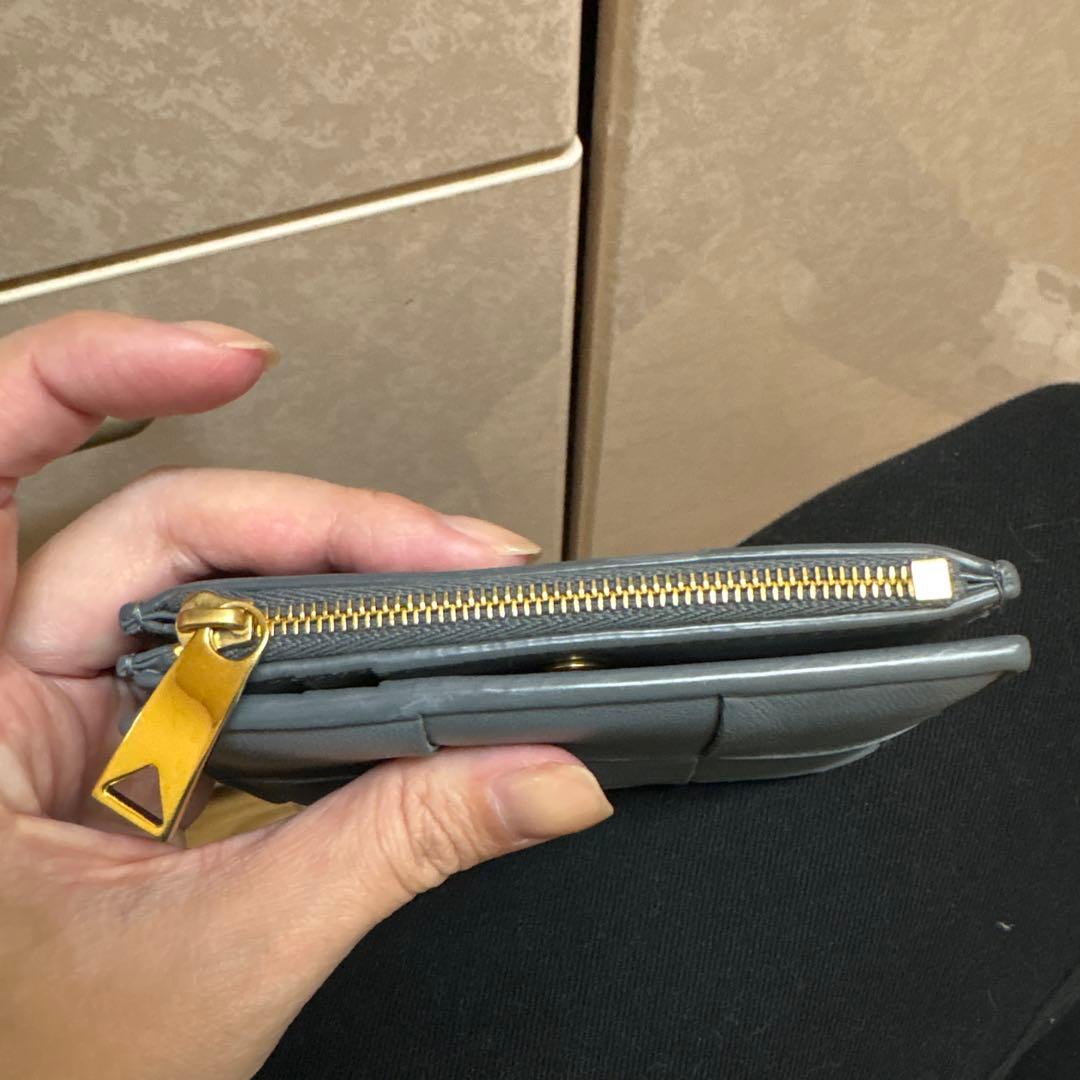 ボッテガ 2つ折り財布 カセット スモールウォレット