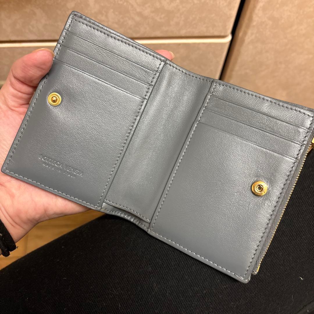 ボッテガ 2つ折り財布 カセット スモールウォレット