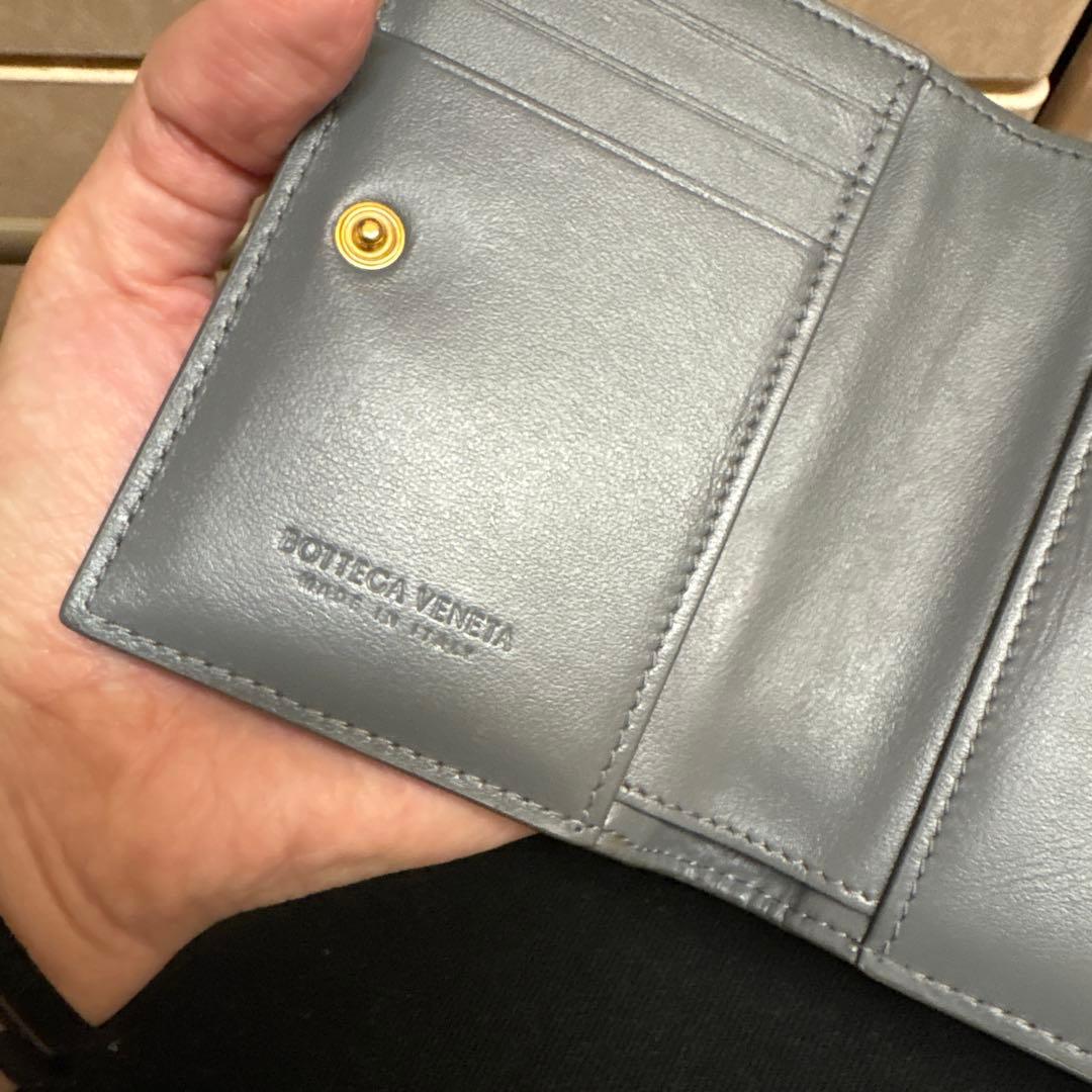 ボッテガ 2つ折り財布 カセット スモールウォレット