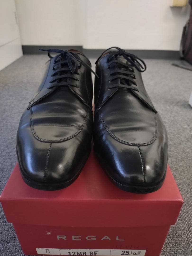 【美品】REGAL  / リーガル　メンズUチップビジネスシューズ　25.5ｃｍ