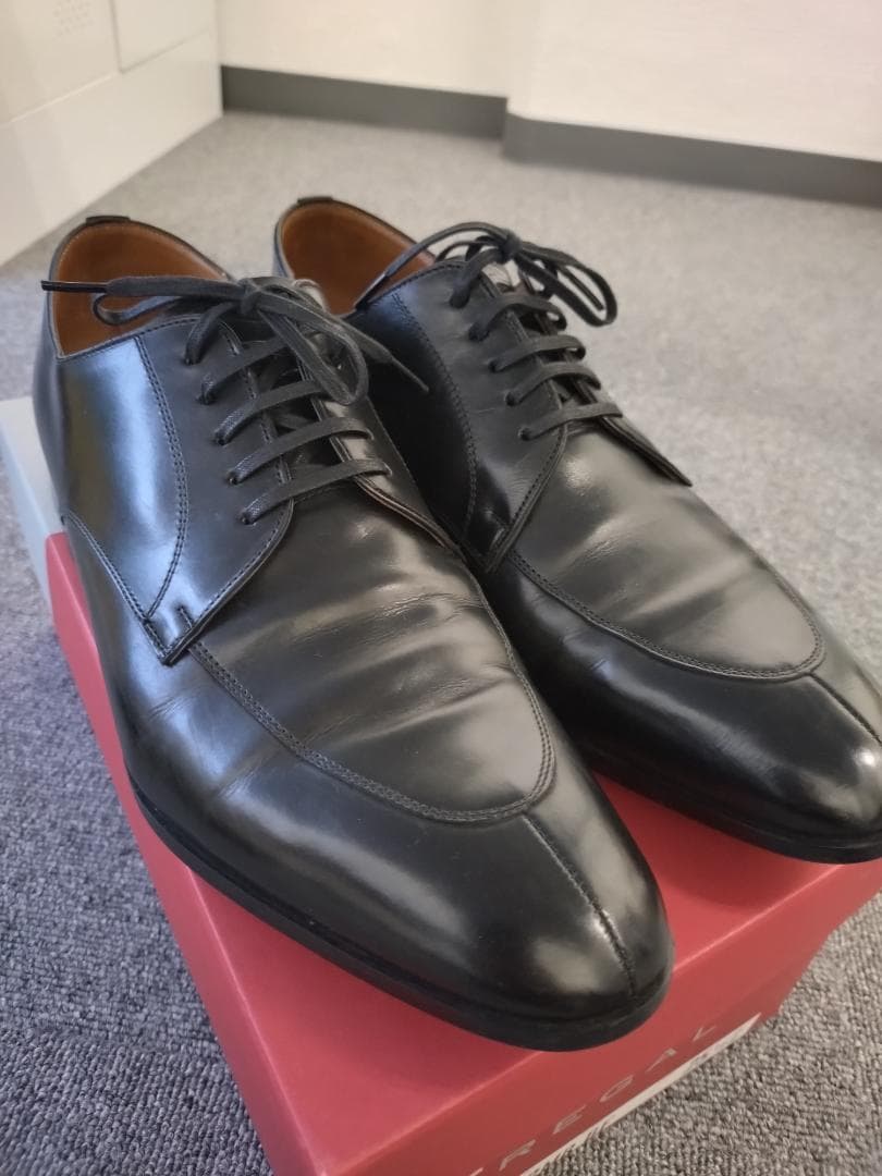 【美品】REGAL  / リーガル　メンズUチップビジネスシューズ　25.5ｃｍ
