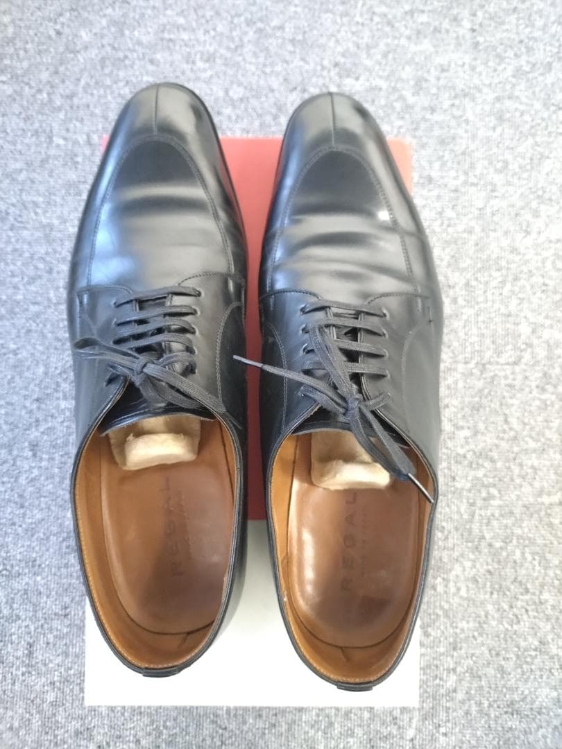 【美品】REGAL  / リーガル　メンズUチップビジネスシューズ　25.5ｃｍ