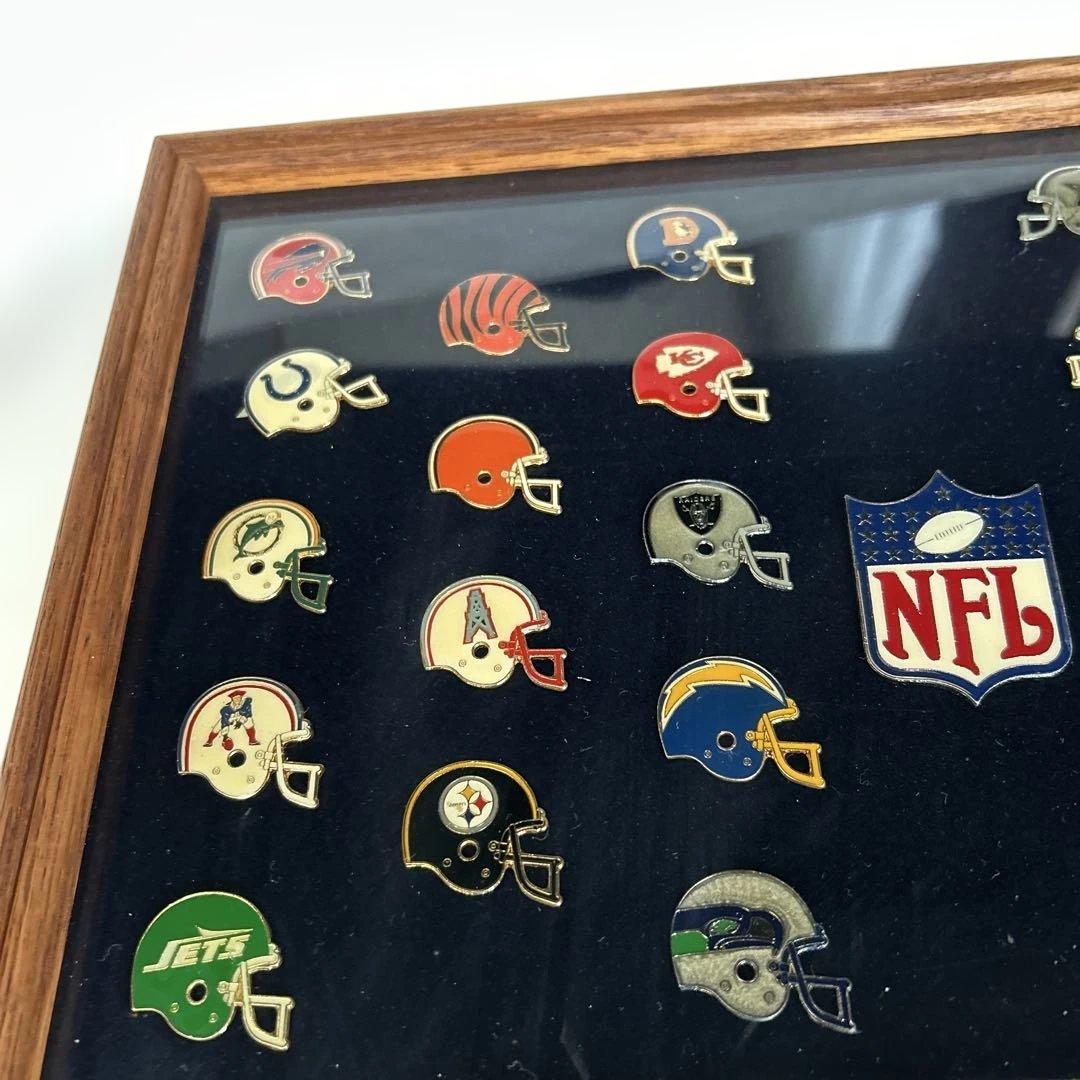 う*ー様 NFLチームヘルメットピンバッジコレクション1984/1985s