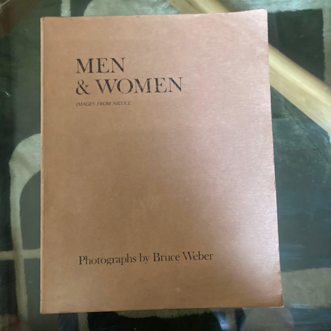 MEN & WOMEN Bruce Weber サイン入り