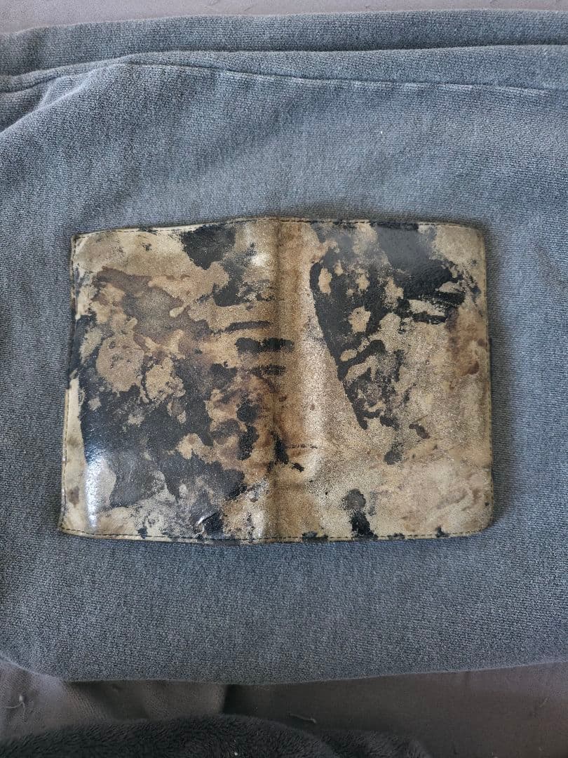 ヨウジヤマモト discord ペイントデザイン ウォレット 豚革